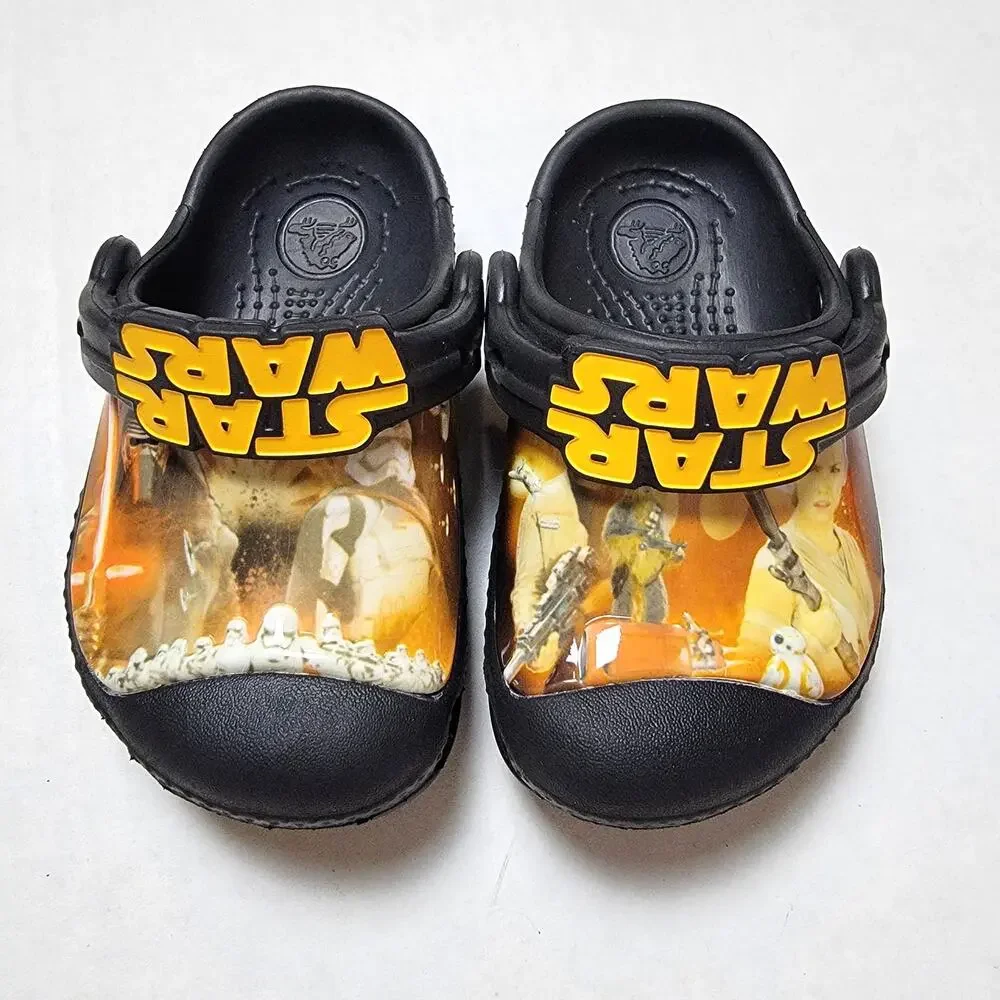 Kid's Crocs Star Wars Slip On Shoes SZ 4